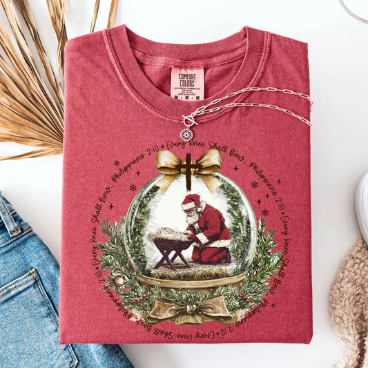 Baby Jesus & Santa Tee