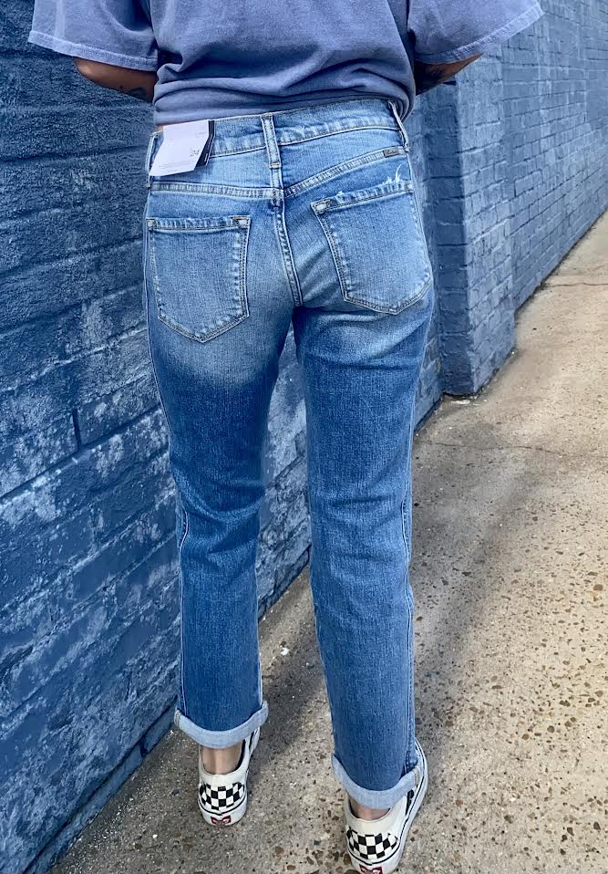 Dylan Slim Boyfriend Jeans