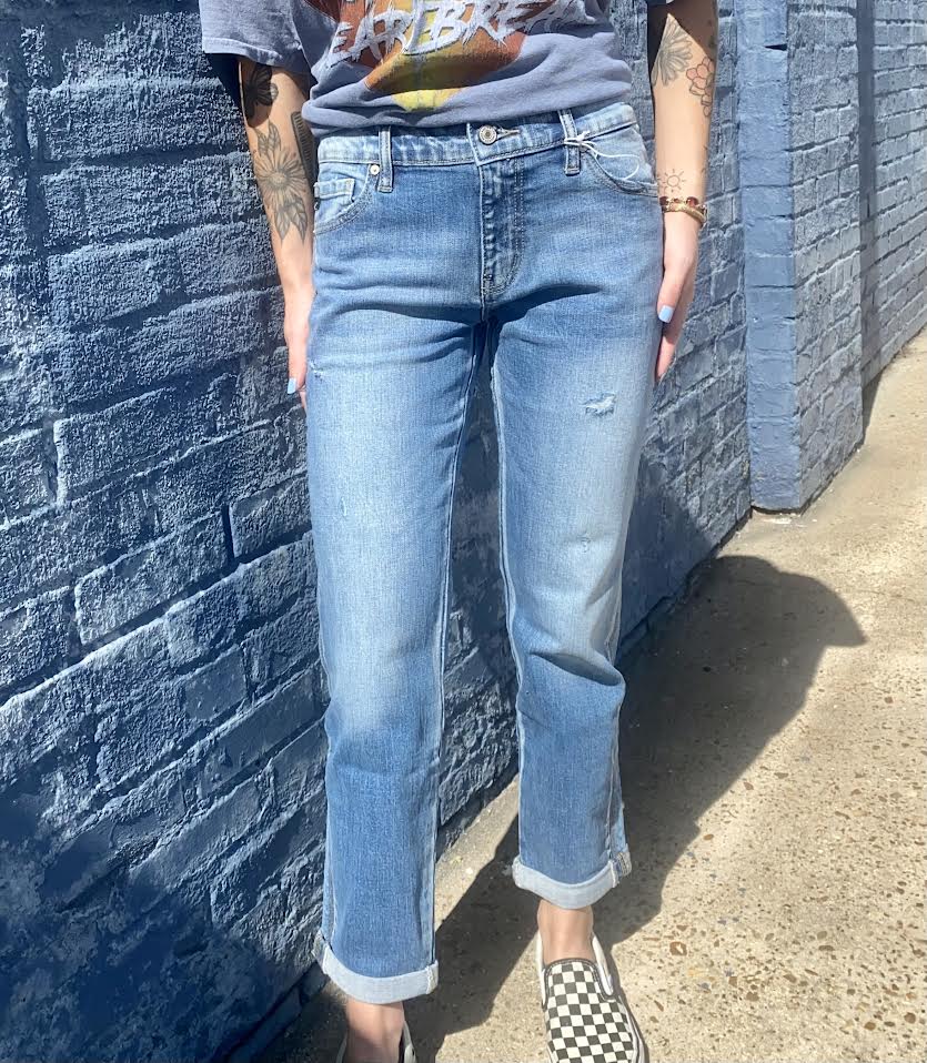 Dylan Slim Boyfriend Jeans
