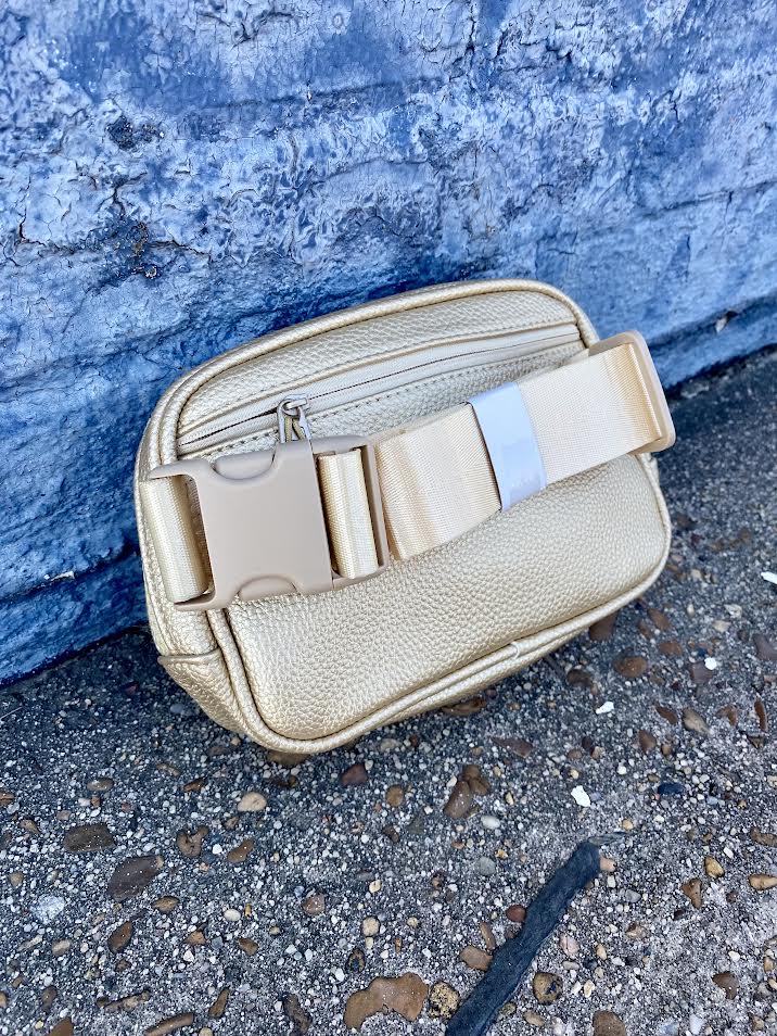 Chelsea Belt Bag - Gold