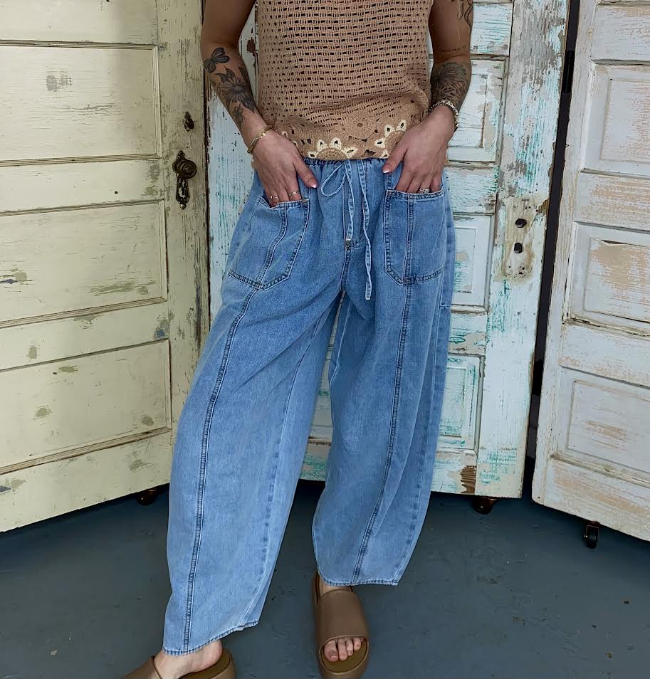 True To You Barrel Pants