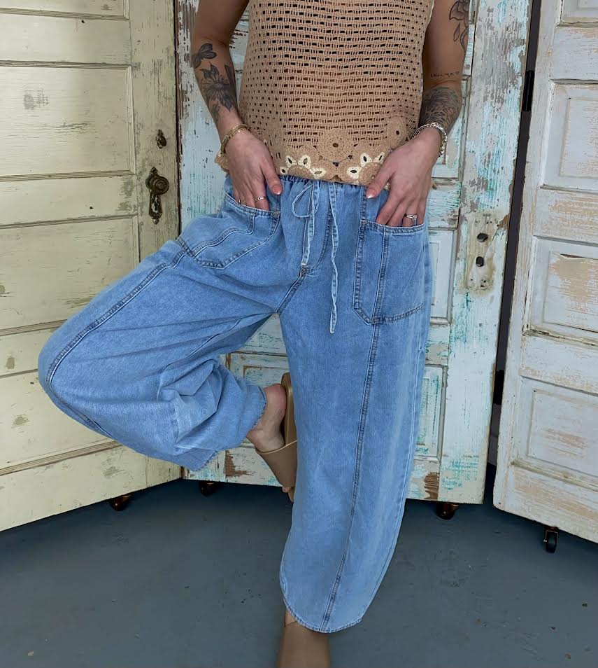 True To You Barrel Pants