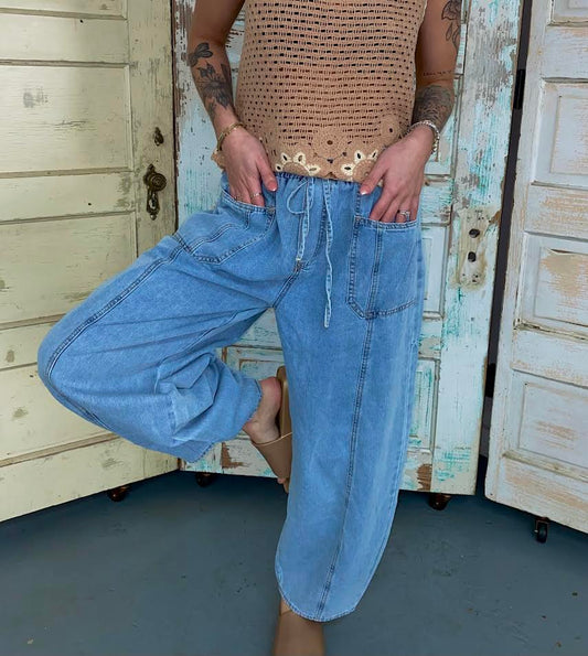 True To You Barrel Pants