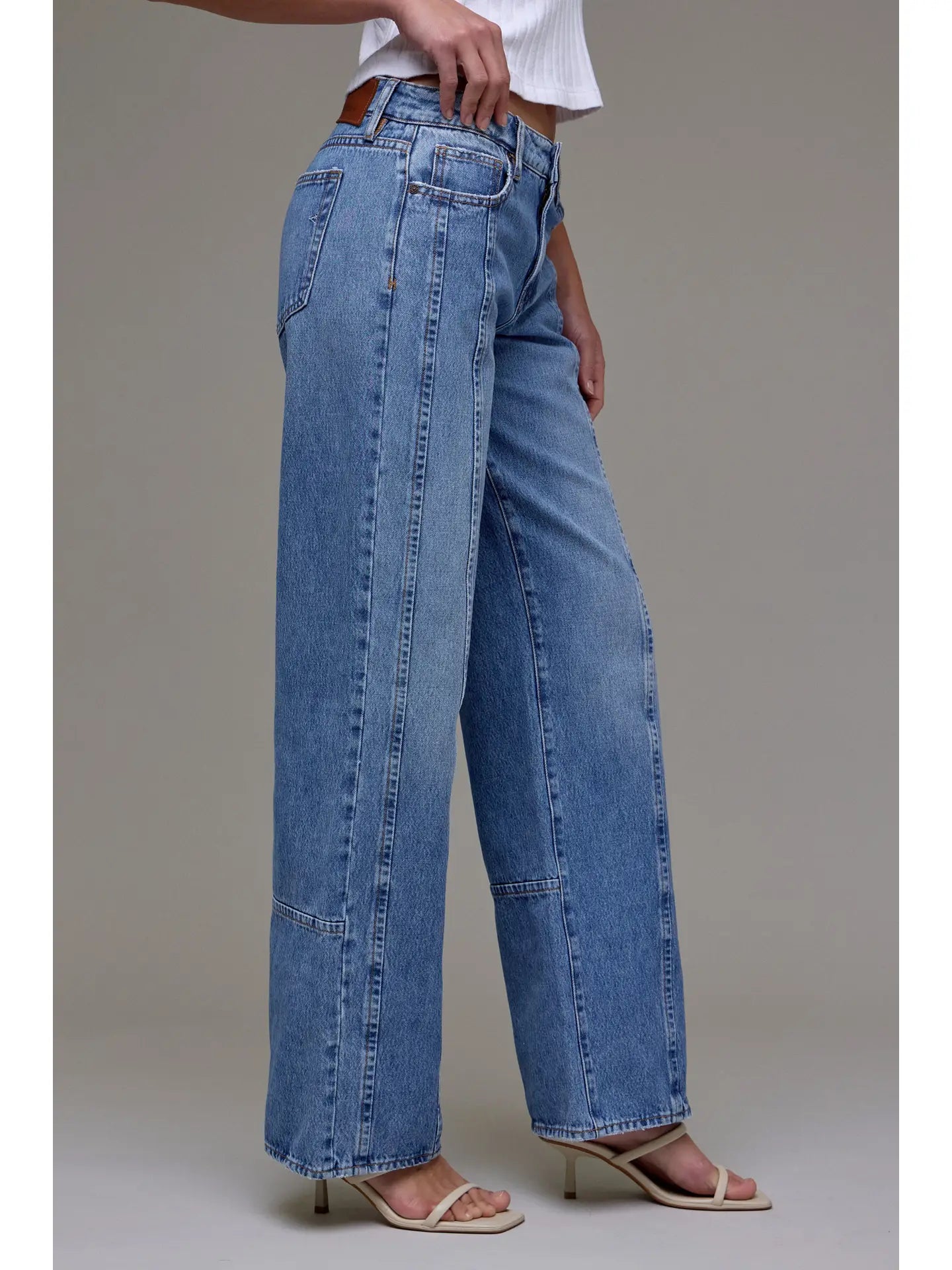 The Logans Front Seam Relaxed Fit Jeans