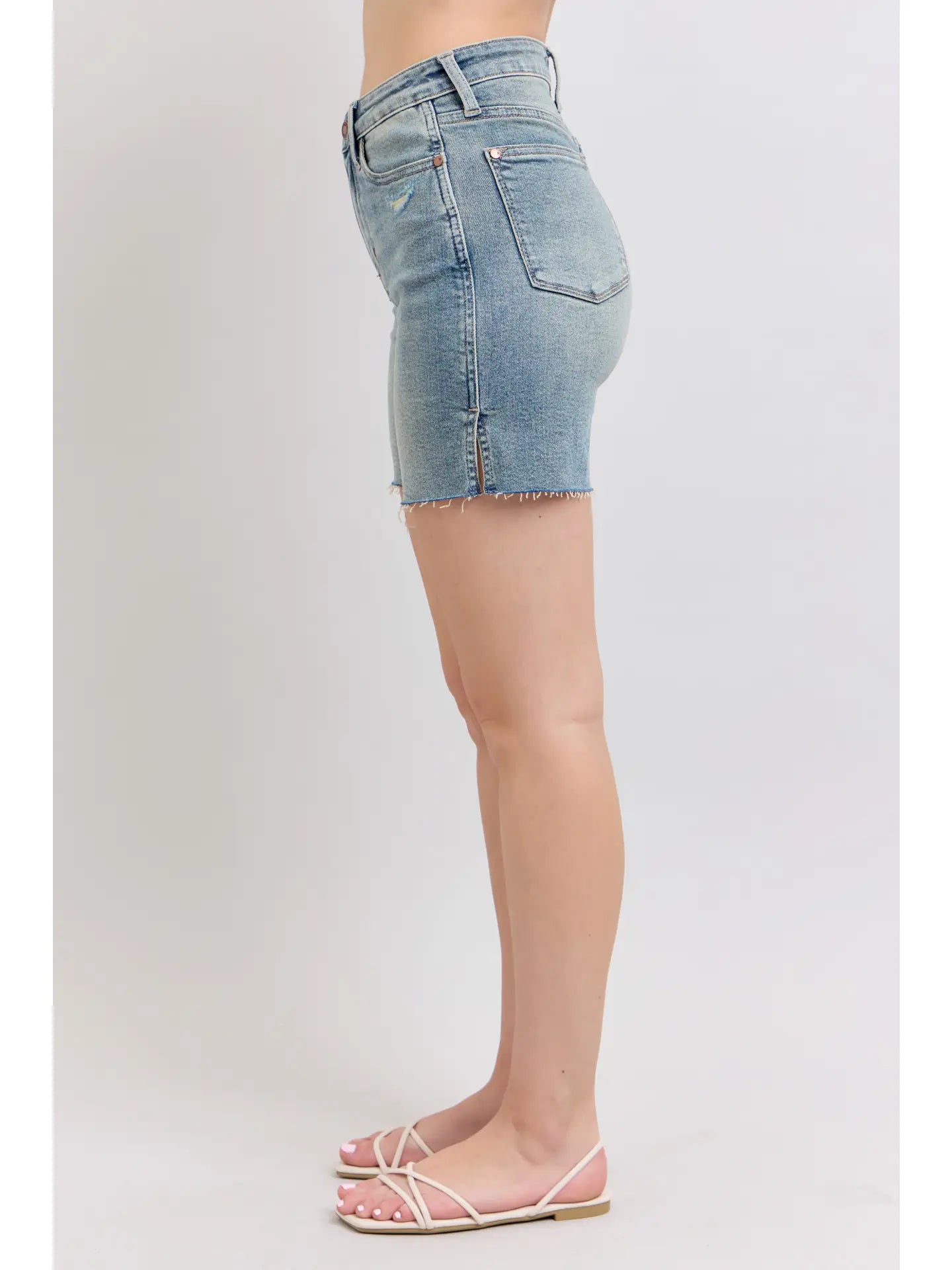 Lonely Long Side Slit Shorts