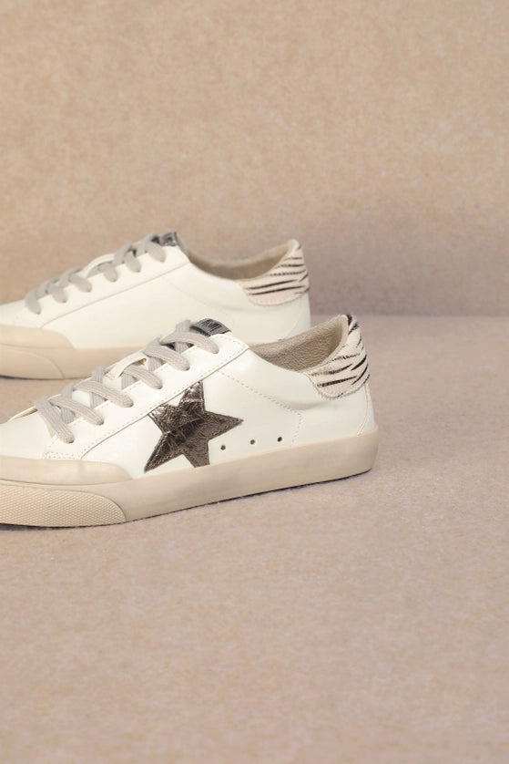 Sadie Super Star Leather Sneakers