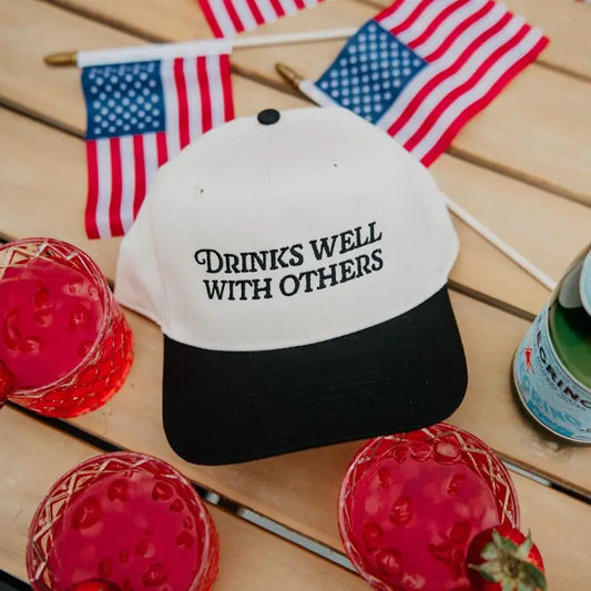 Drinks Well With Others Trucker Hat