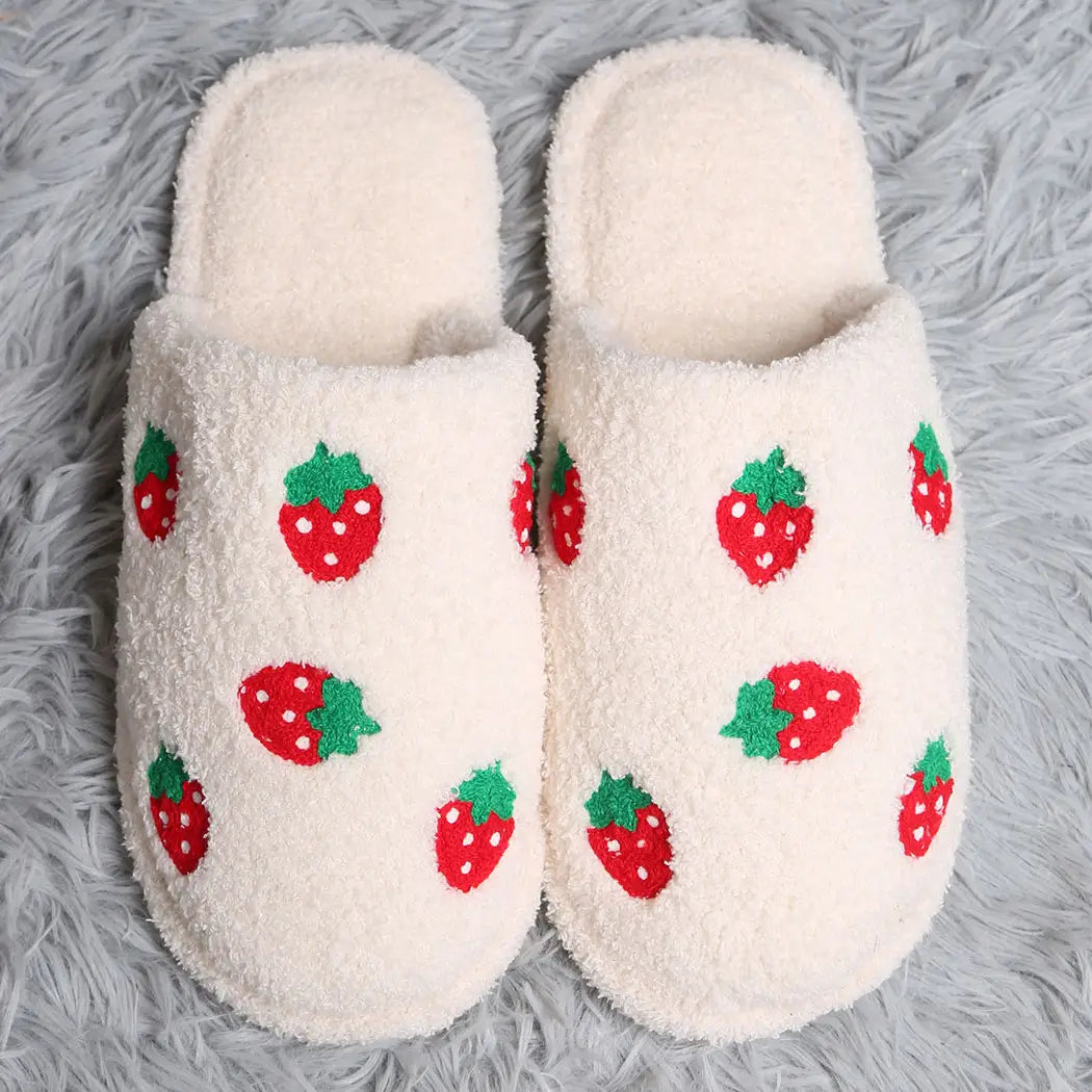 Strawberry Slippers