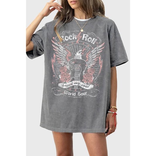 Rock & Roll World Tour Graphic Tee