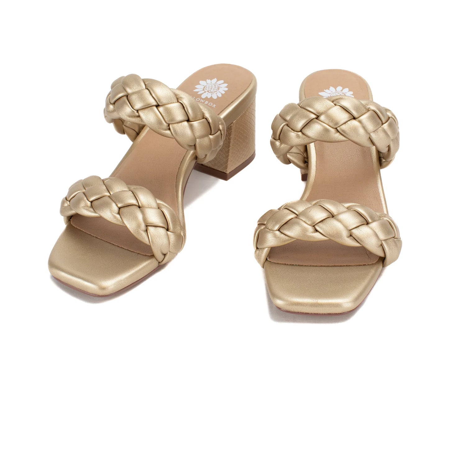 Carlen Gold Sandals