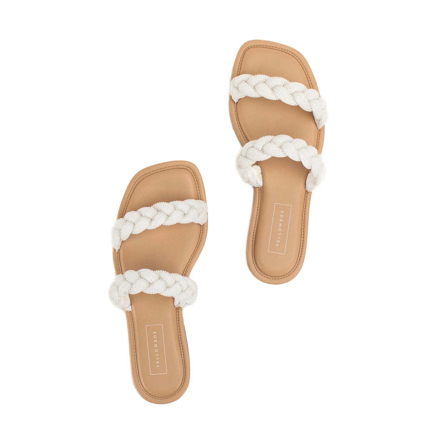 Davie Sandal - White Pearl