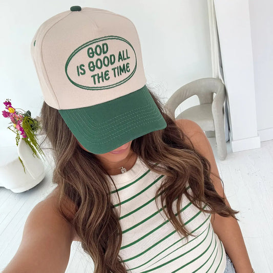 God Is Good Trucker Hat