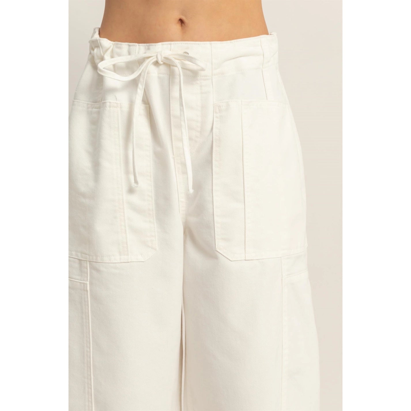Waylon's Wide Leg Pants - White