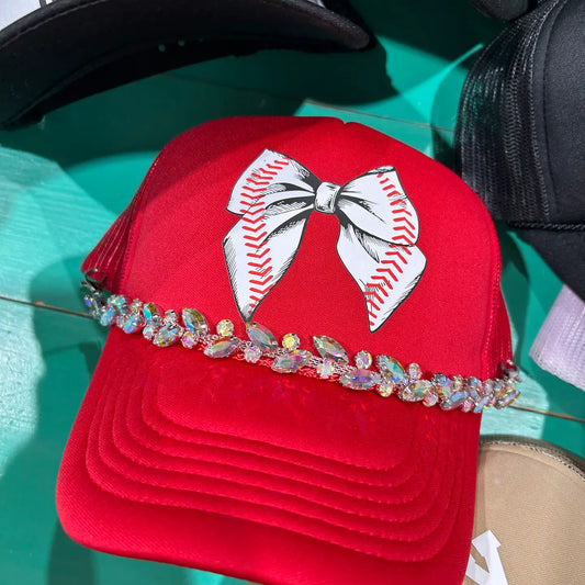 Trucker Hat Chain - Jumbo Rhinestone