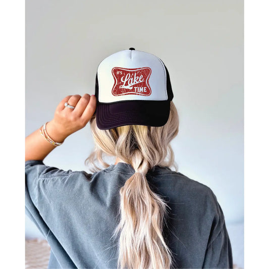 Lake Time Trucker Hat
