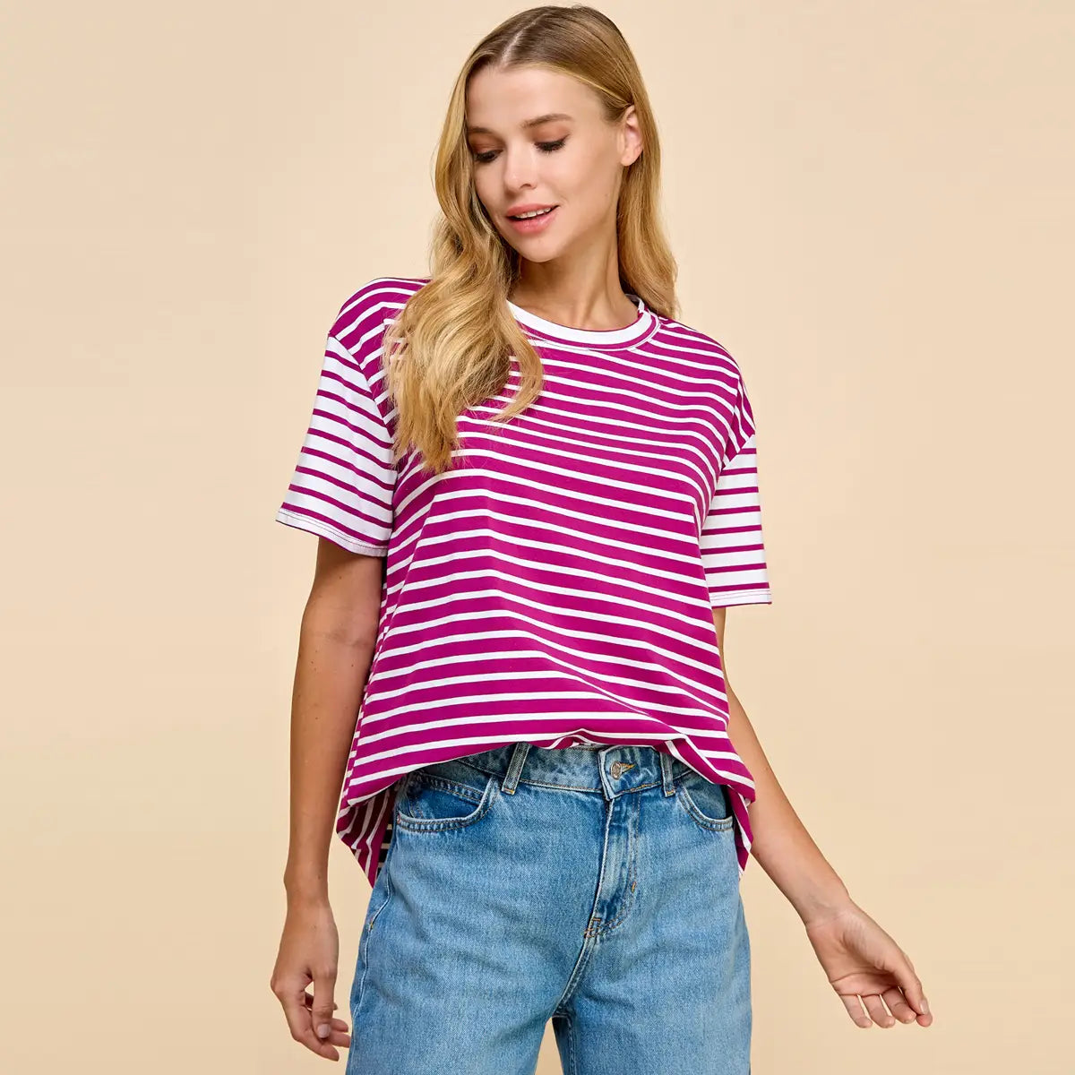Let's Debrief Colorblock Top