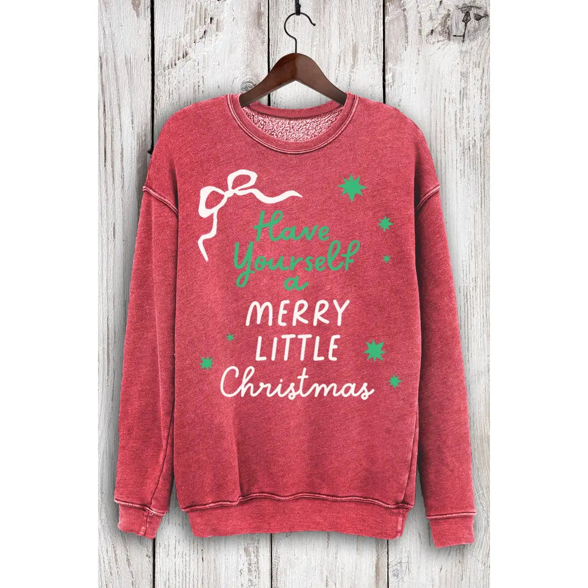 Merry Little Christmas Mineral Sweatshirt