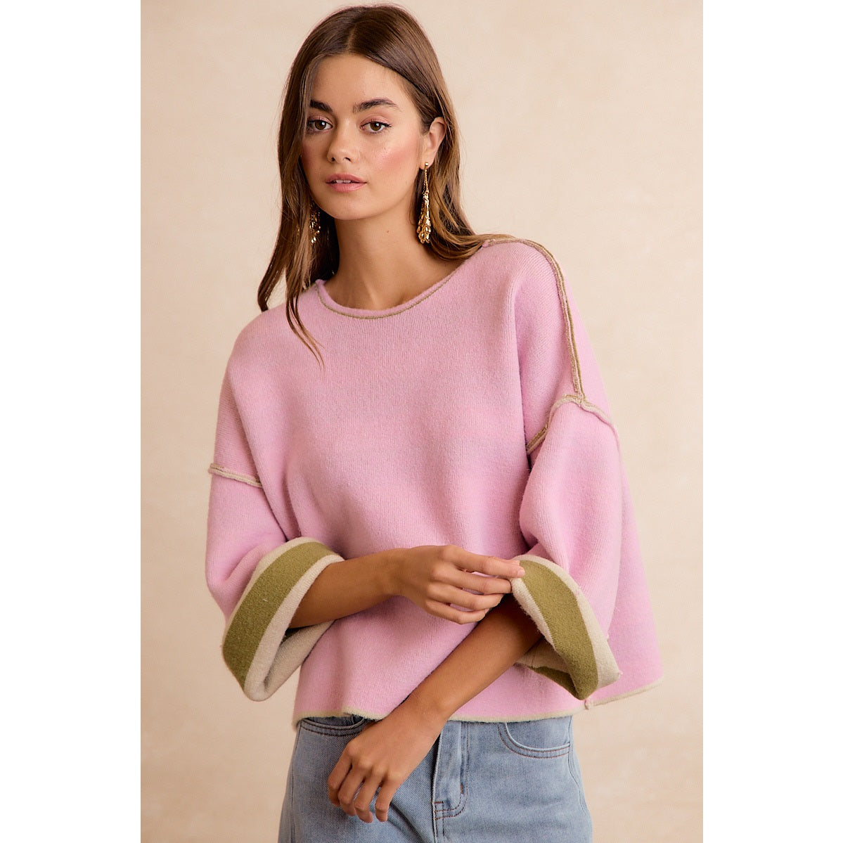 Savannah Reversible Striped Sweater