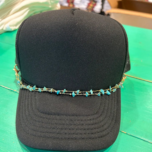 Trucker Hat Chain - Turquoise Chain