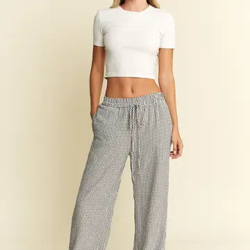 Walking Wonder Checkered Pants