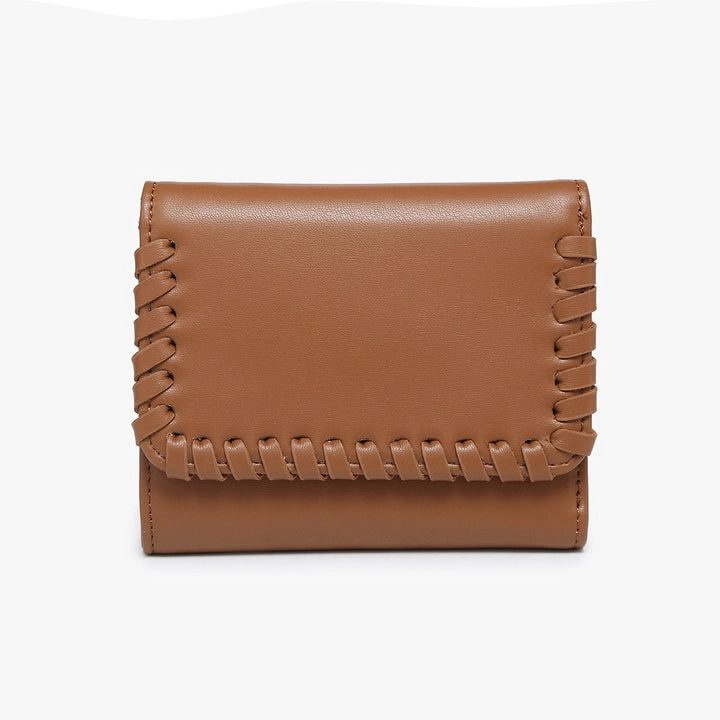 Logan Whipstitch Trifold Wallet