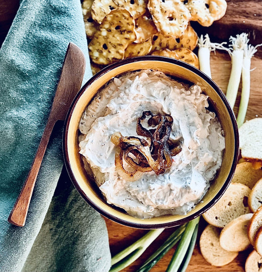 Caramelized Onion Dip & Cheeseball Mix