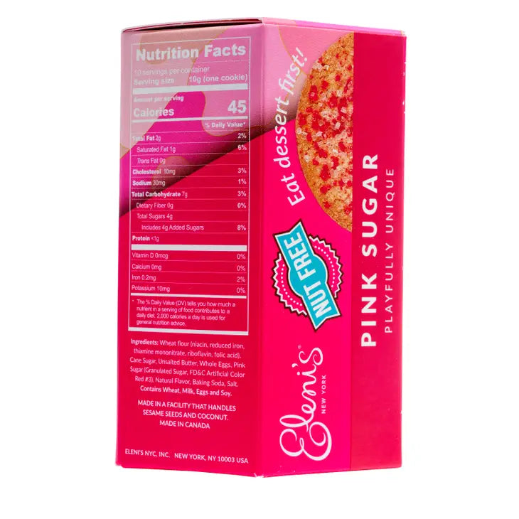 Eleni's Pink Sugar Cookies