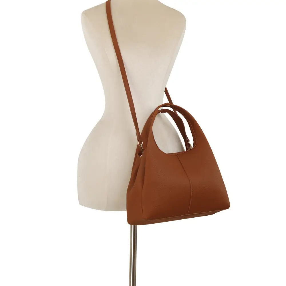 Soft Curve Handle Tote