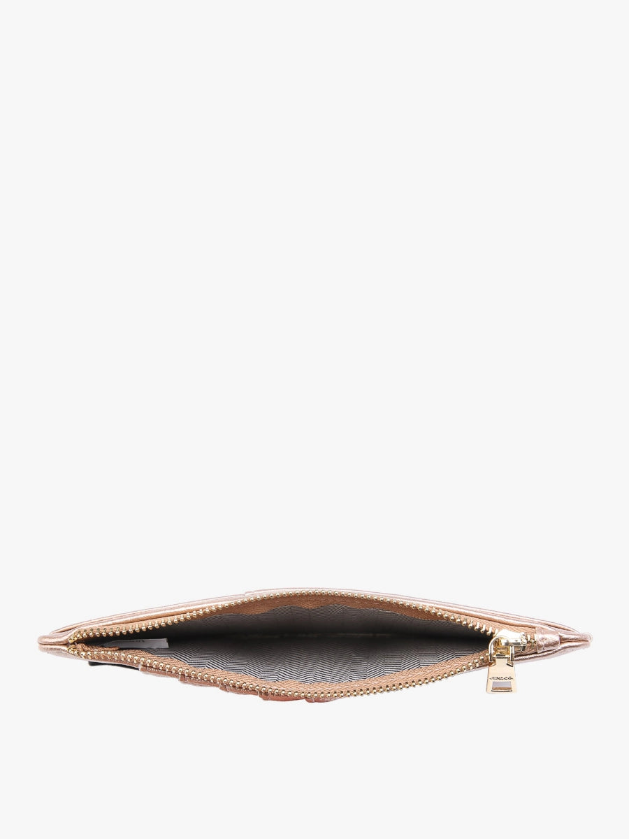 Saige Slim Card Holder - Hot Pink