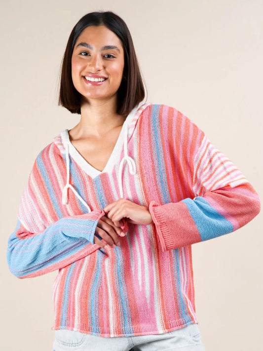 Paula's Pullover Knitted Hoodie