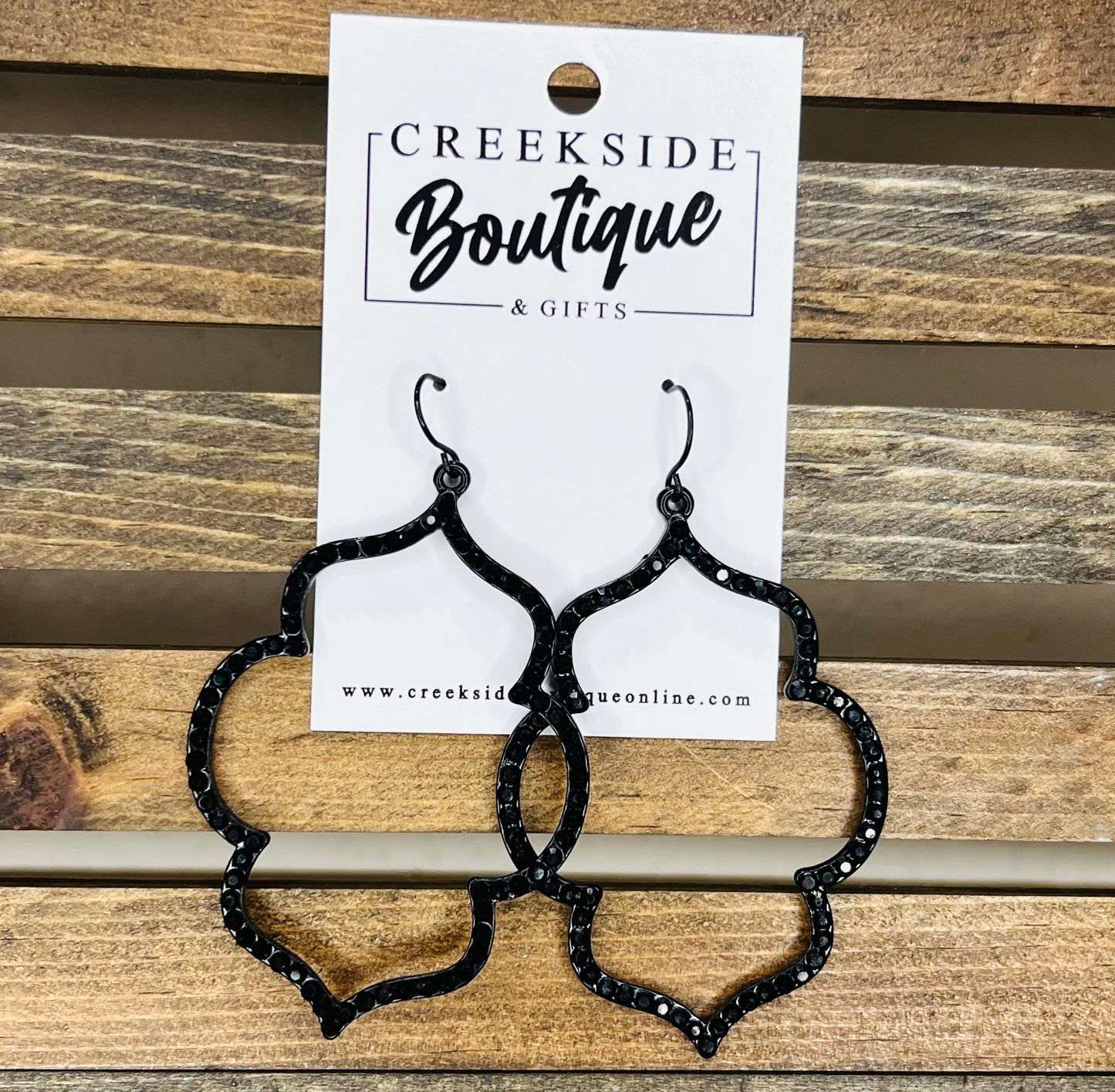 Everyday Black Earrings