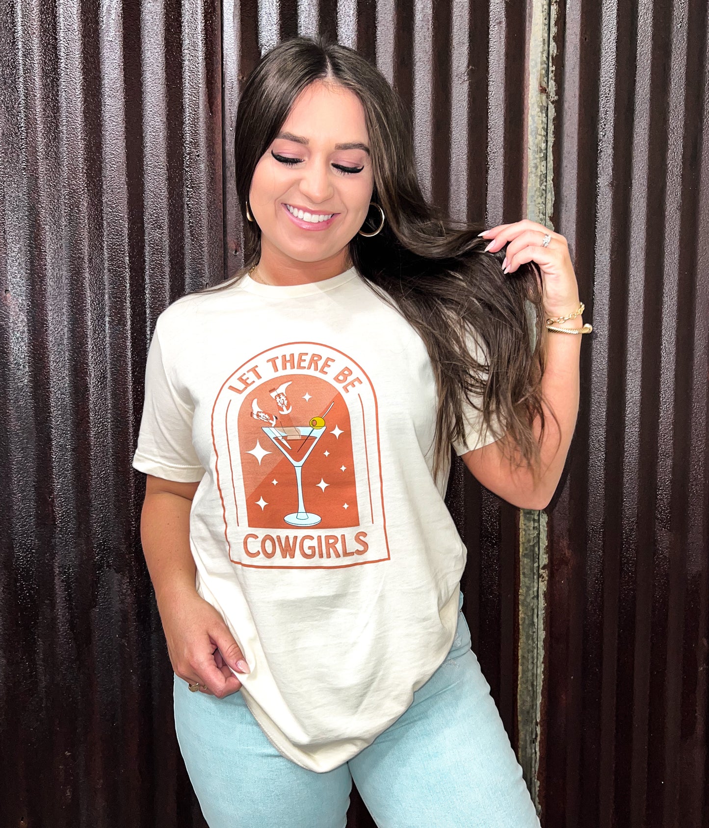 Let There Be Cowgirls Graphic Tee
