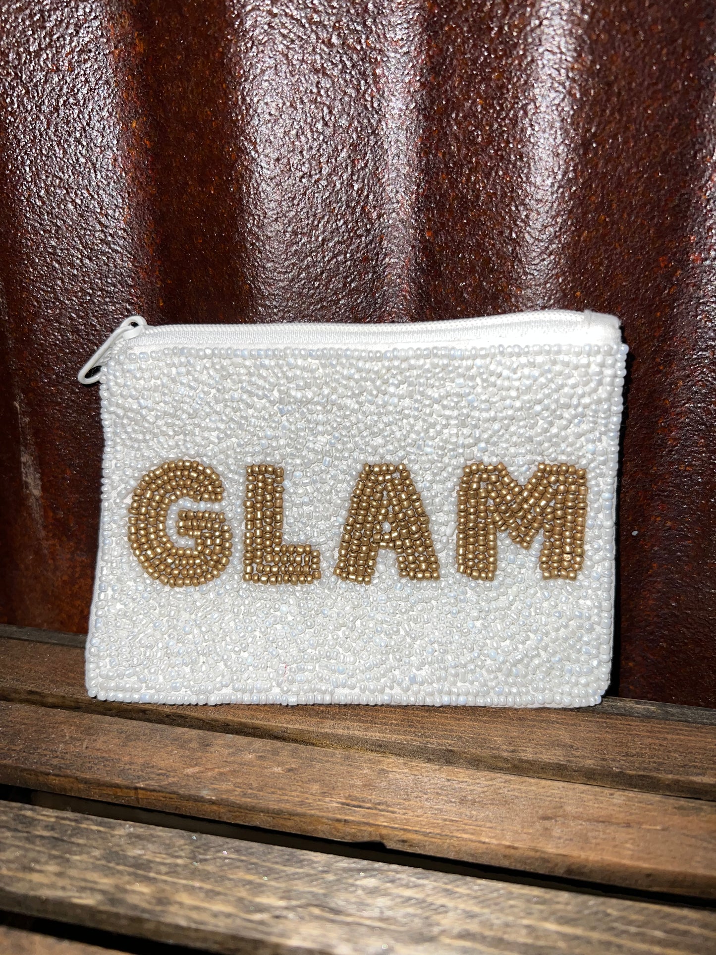 Glam Beaded Pouch
