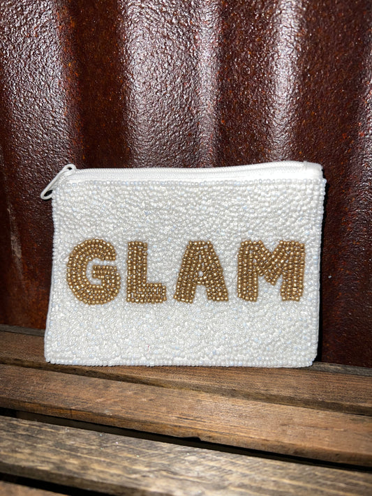 Glam Beaded Pouch