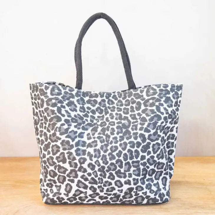 Mia Leopard Tote