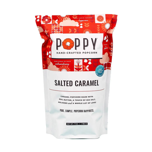 Poppy Salted Caramel Popcorn