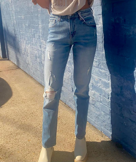 Eloise Slim Straight Jeans