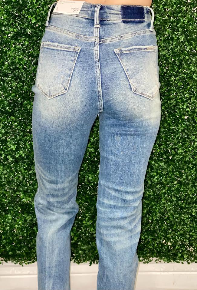 Chrissy's High Rise Girlfriend Jeans