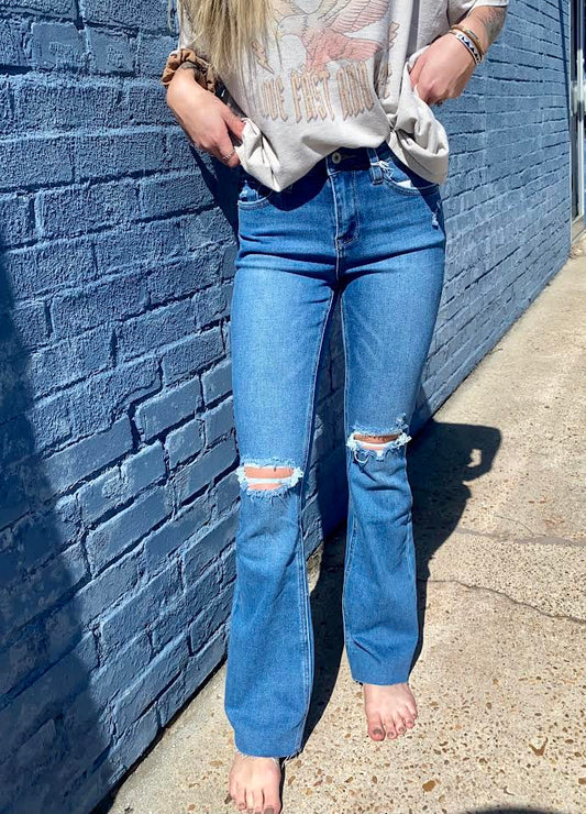 Madison High Rise Bootcut Jeans