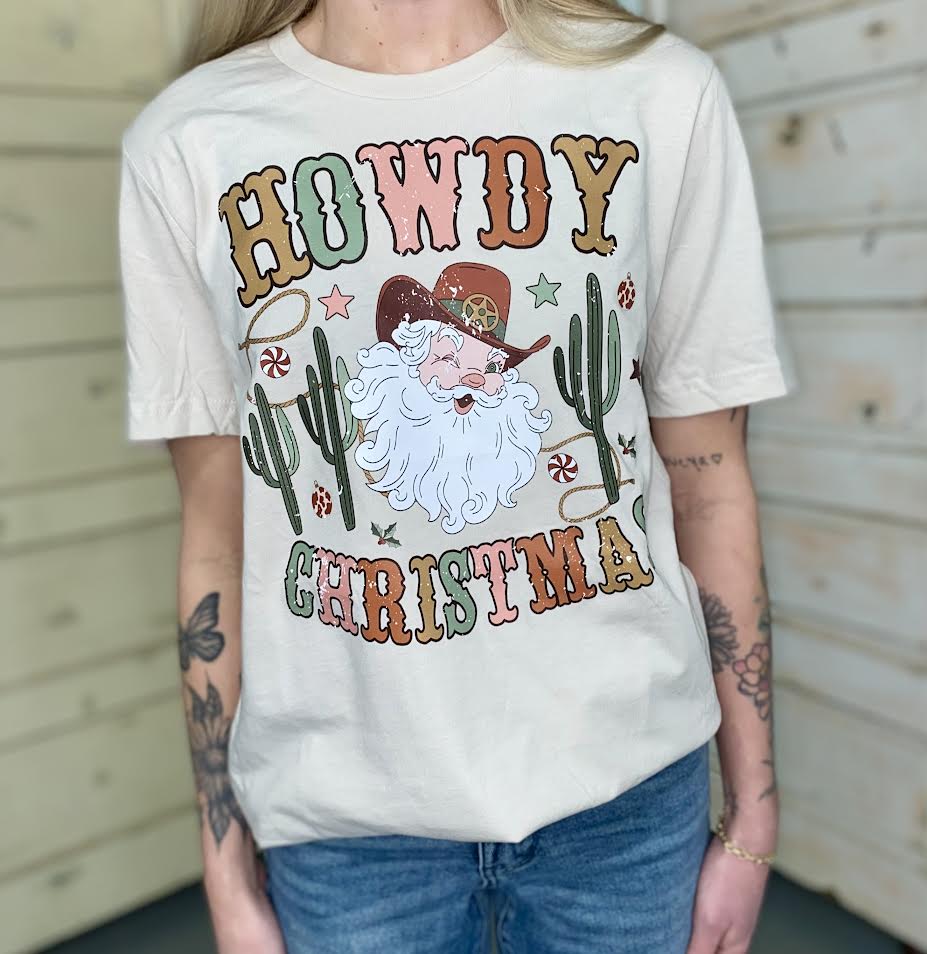 Howdy Christmas Tee