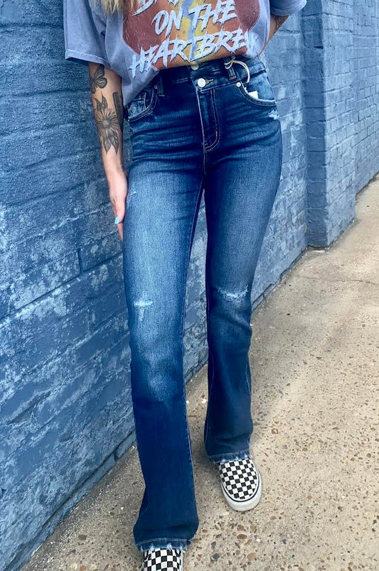 Mary's High Rise Bootcut Jeans