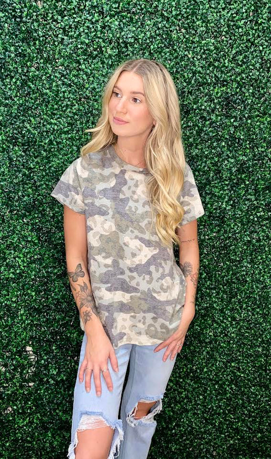 American Ride Camo Top