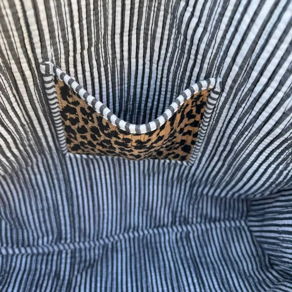 Velvet Cheetah Quilted Tote Bag