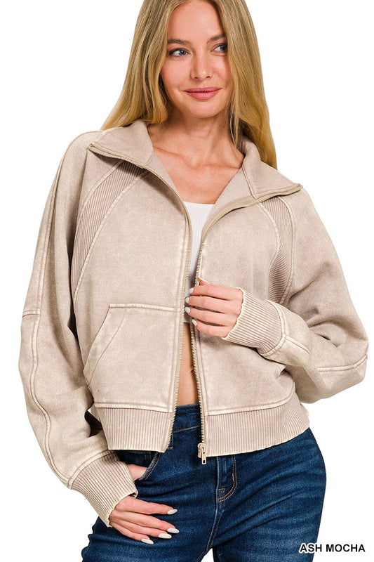 Natural Girl Zip Jacket