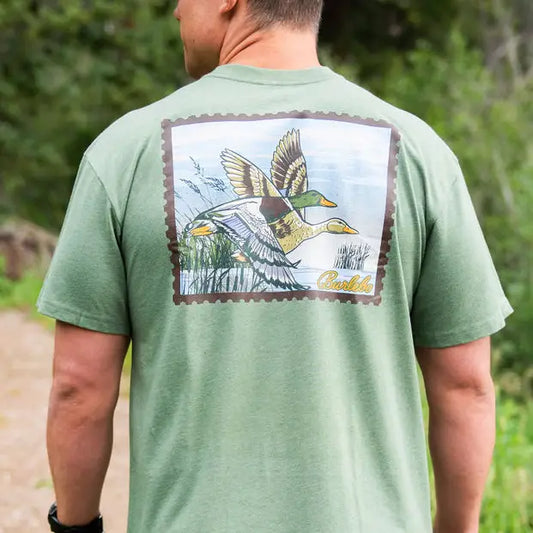 Vintage Duck Stamp Tee - Olive