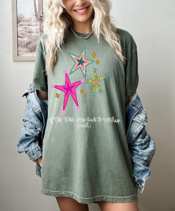 Worshipping Stars Graphic Tee