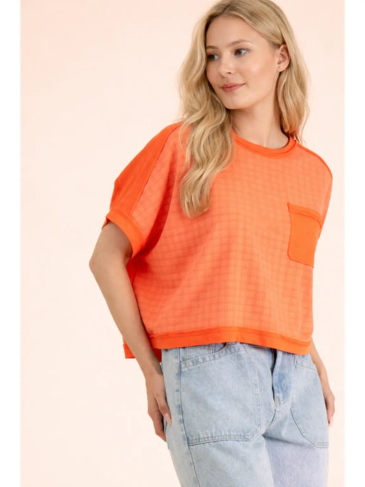 Piper Textured Top