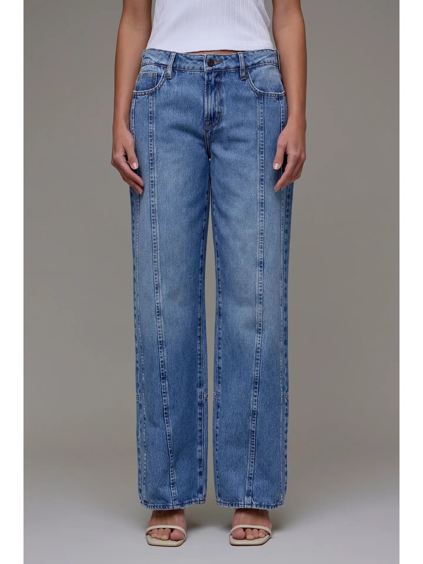 The Logans Front Seam Relaxed Fit Jeans