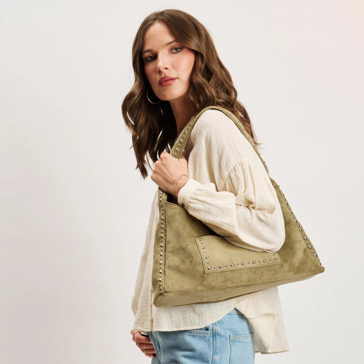 Dahlia Hobo Bag - Sage