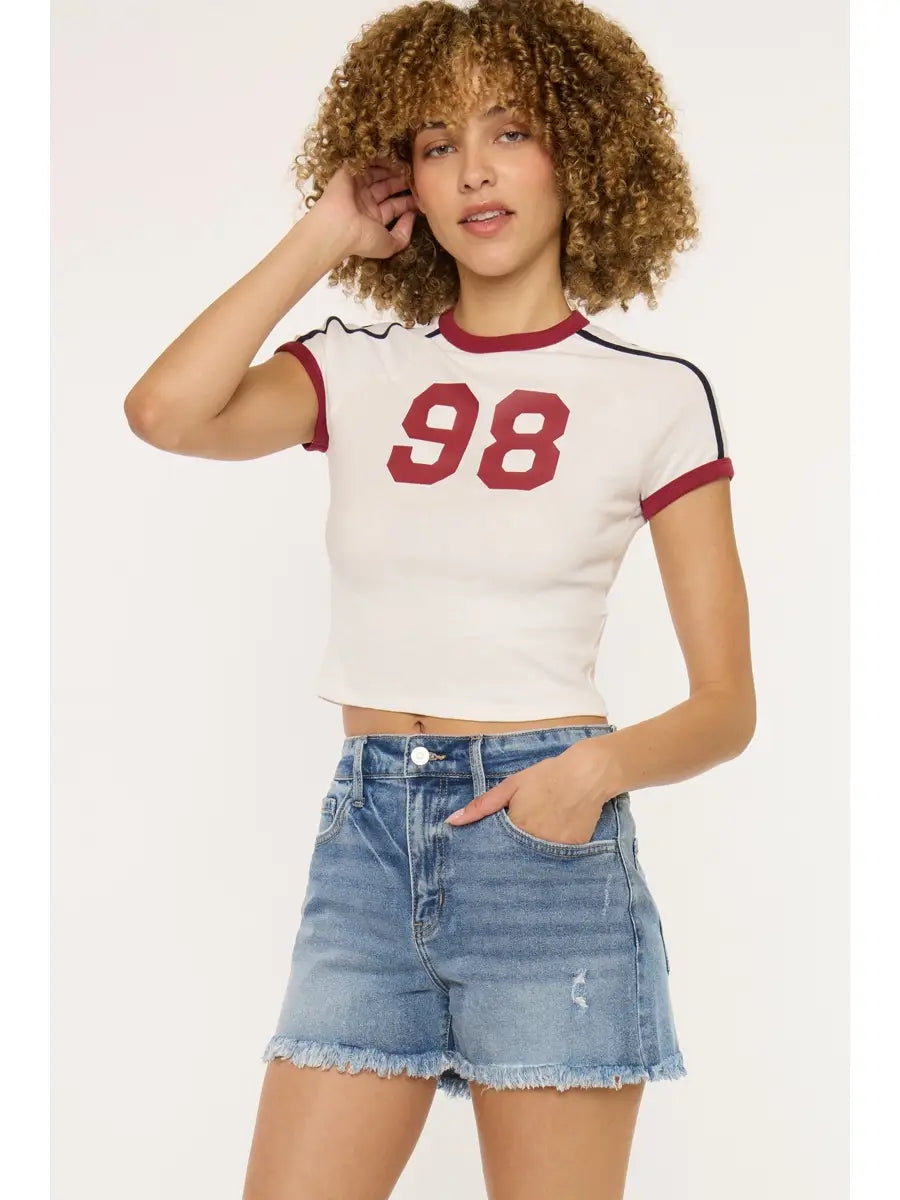 Chloe High Rise Mom Shorts
